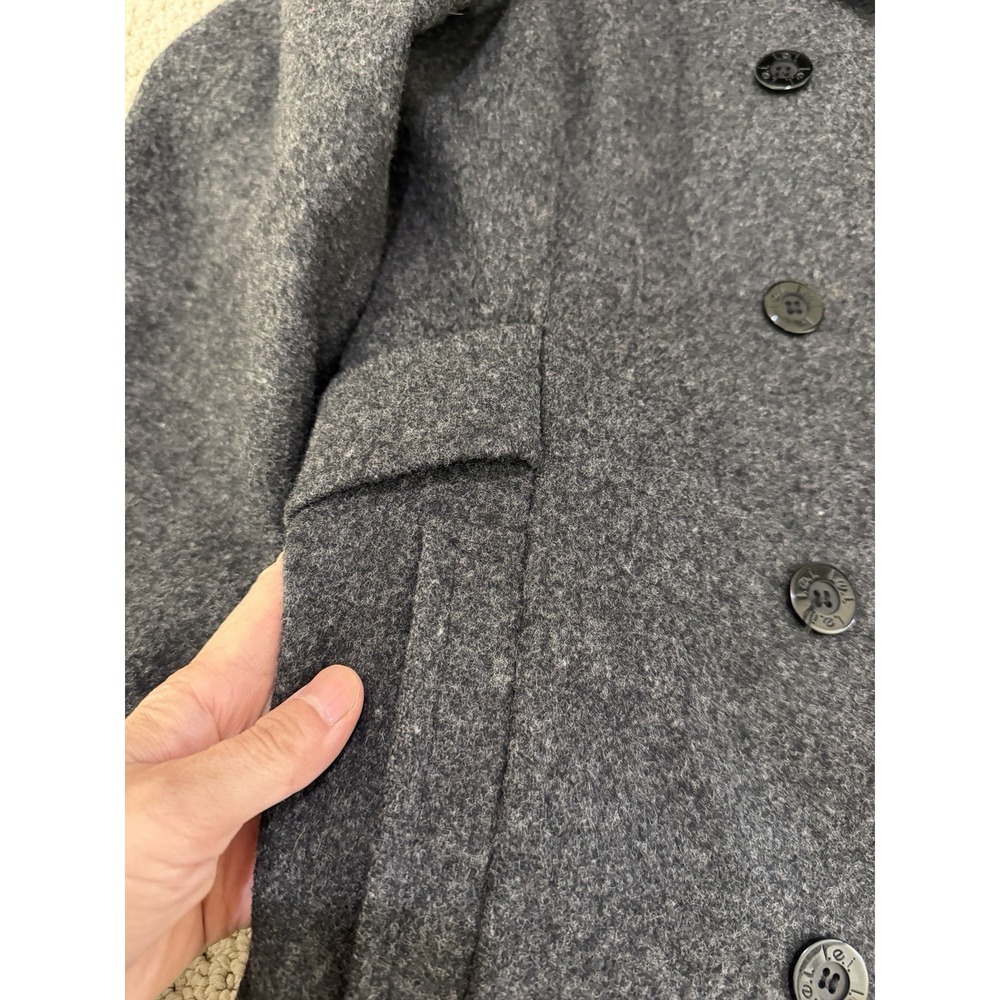 LEI women 100% wool coat size M - Picture 7 of 14